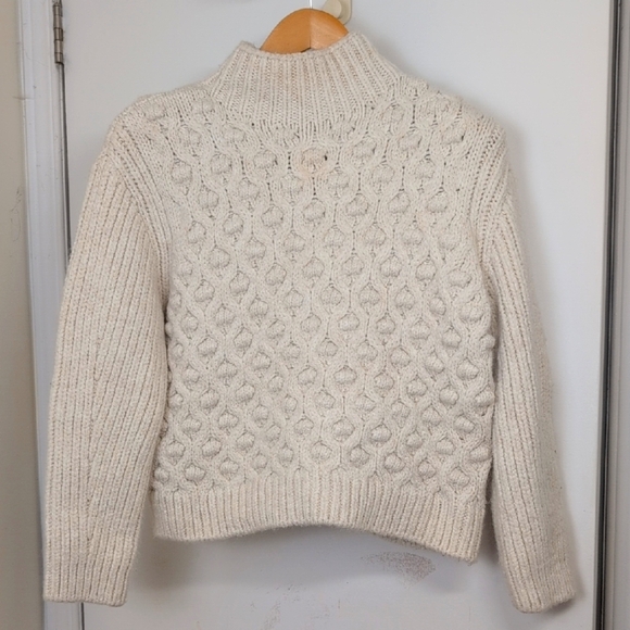 ZARA BIG CHUNKY SWEATER SIZE MEDIUM - Picture 1 of 5